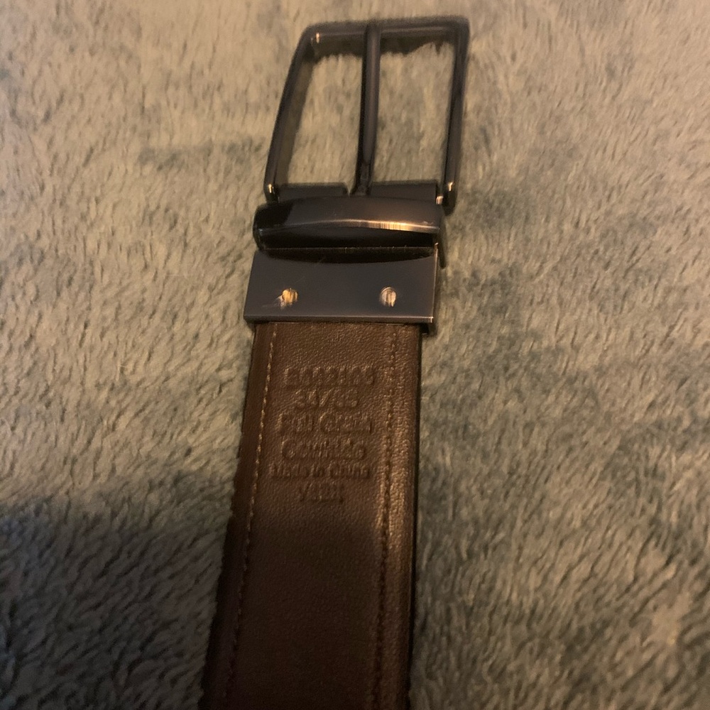 Men’s 34/35 reversible cowhide belt